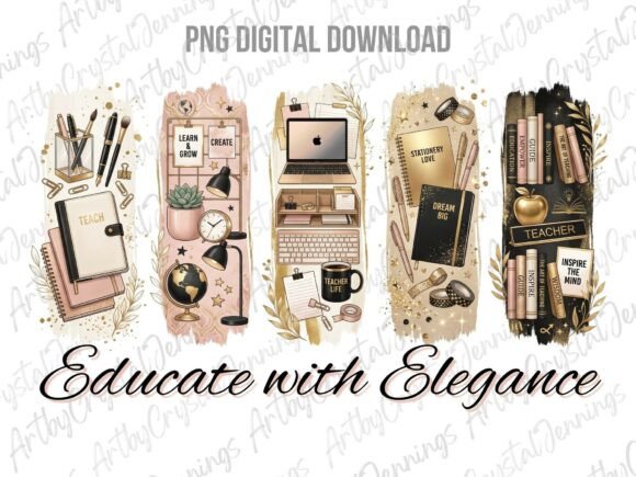 Download Educate with Elegance Teacher PNG - Elegance Collection