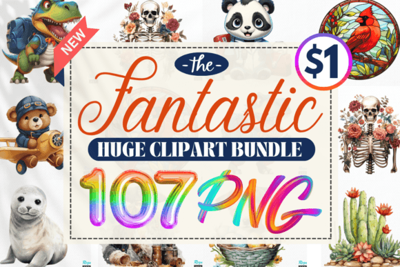 Download Fantastic Watercolor Huge Clipart Bundle - Huge clipart bundle Collection