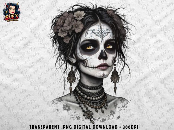 Download Gothic La Catrina Elegance - Elegance Collection