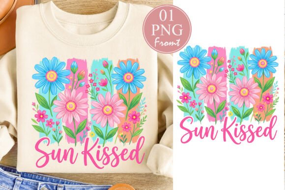 Download Sun Kissed PNG, Summer Flowers Design - Flowers design Collection