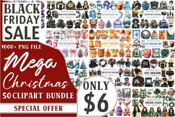 Download The Christmas Huge Clipart Bundle - Premium Resources