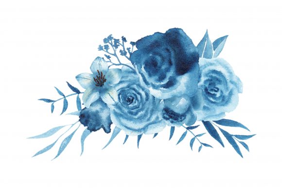 Download Beautiful Watercolor Floral Bouquet - Watercolor floral bouquet Collection